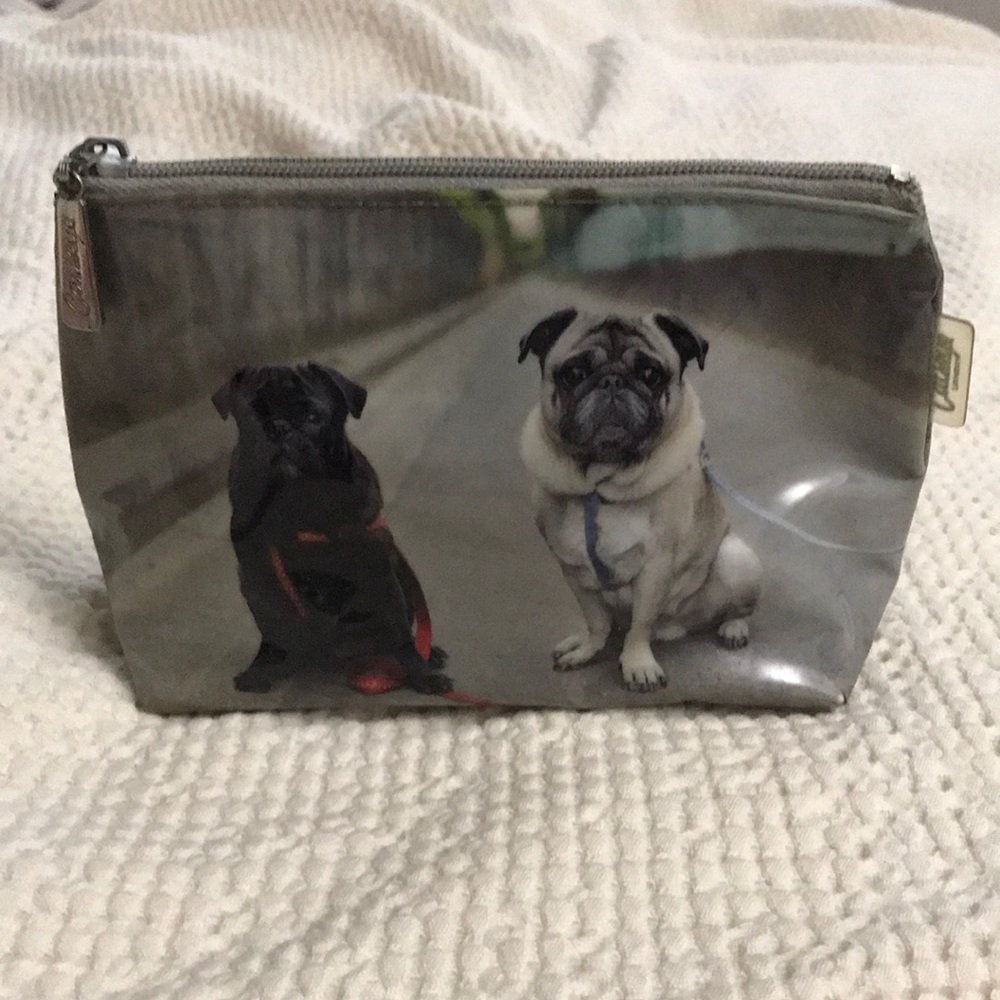 Catseye London Pouch Pug Cosmetic Bag